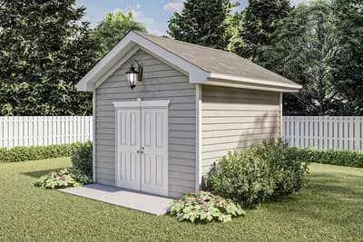 Simple Traditional Shed Plan