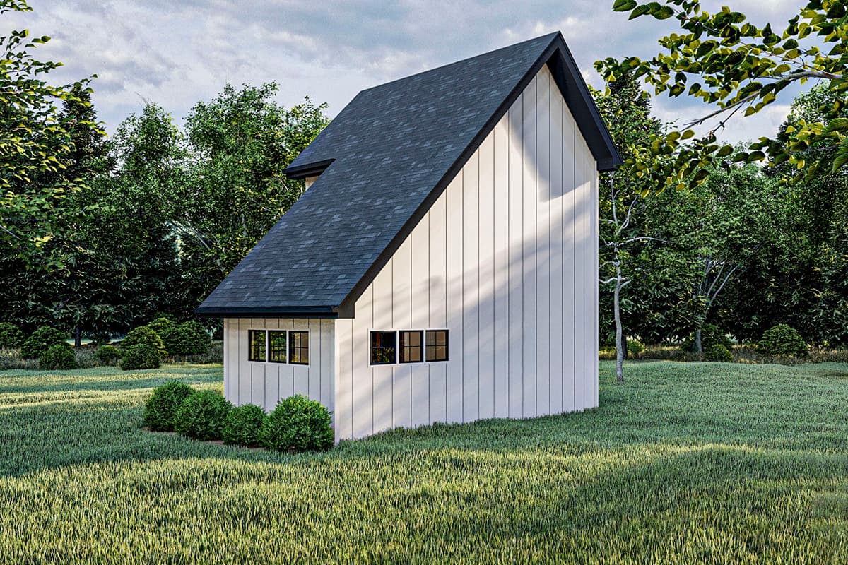 Plan 623007DJ: Tall Shed with Two Entrances - Image #4 - Country, Farmhouse, Modern Farmhouse, Southern, Traditional