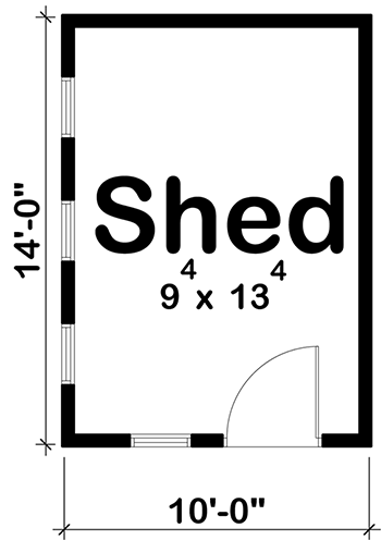 Plan 623012DJ: Shed Design with Lots of Natural Light - Floor Plan - Main Level - Country, Farmhouse, New American, Northwest, Traditional