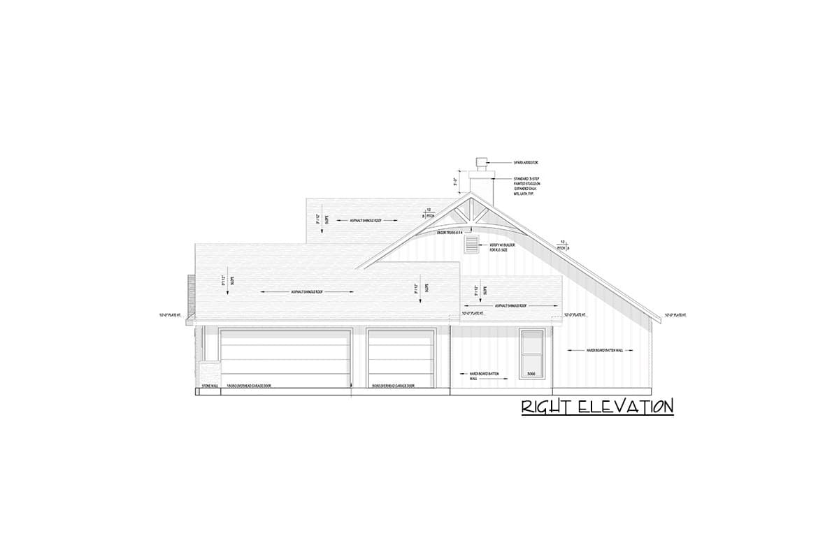 Plan 430074LY: 3-Bed New American Craftsman Plan with Split Bedrooms and Home Office - Image #8 - Craftsman, Hill Country, New American, Ranch, Rustic