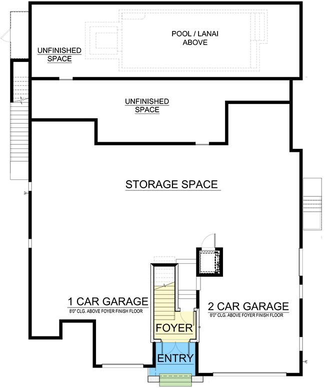 Plan 65687BS: Mediterranean-style Southern Home Plan with Ample Storage and Indoor Outdoor Living - Floor Plan - 3rd Floor - Coastal, European, Florida-Style, Mediterranean, Southern, Transitional