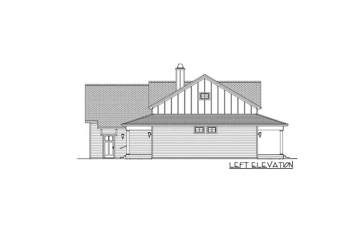 Plan 28945JJ: Modern Farmhouse Plan with Home Office and Optional Bonus Rooms - Image #8 - Country, Farmhouse, Modern Farmhouse, New American