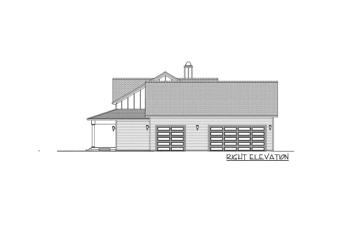Plan 28945JJ: Modern Farmhouse Plan with Home Office and Optional Bonus Rooms - Image #10 - Country, Farmhouse, Modern Farmhouse, New American
