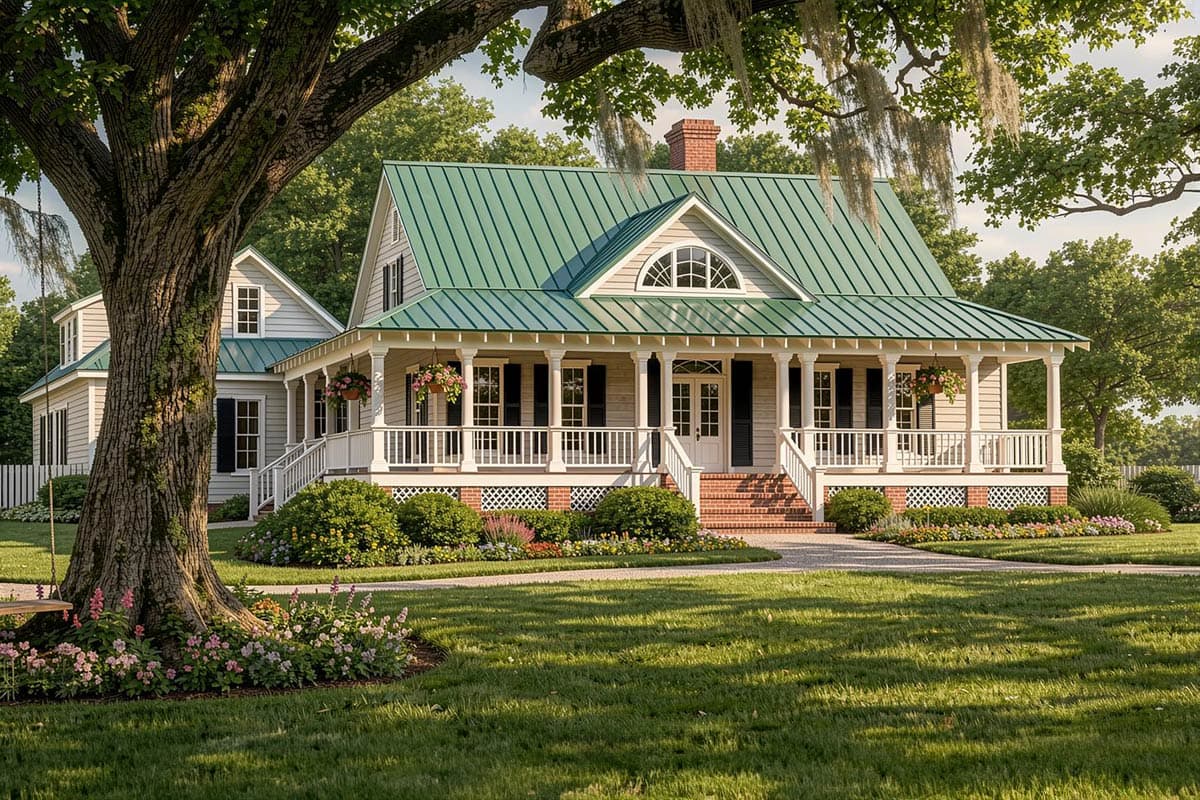 Plan 32585WP: Southern Sweetheart With Wraparound - Image #1 - Country, Farmhouse, Traditional