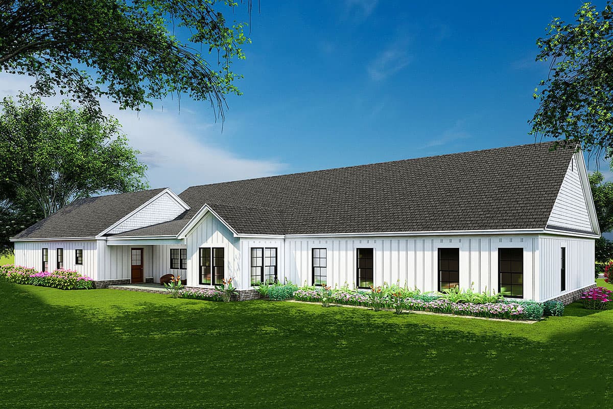 Plan 70812MK: Multi-generational Ranch Home Plan with 1-Bed Apartment Attached - 3777 Sq Ft - Image #11 - Country, Craftsman, New American, Ranch