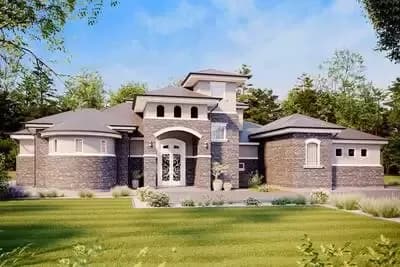 Cost-to-Build Report for Plan 430076LY: Split-bed Home Plan with ...