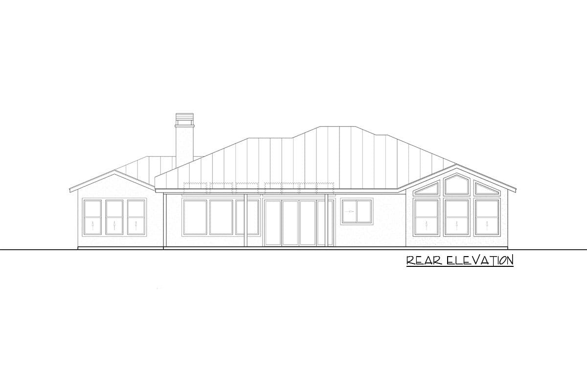 Plan 430077LY:  One-level Home Plan with Guest Casita - Image #4 - European, New American, Ranch, Transitional