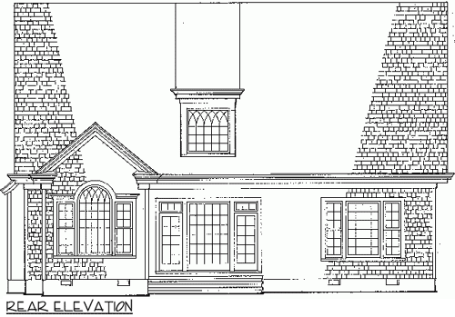 Plan 32589WP: Formal and Informal Areas - Image #10 - Country, Traditional