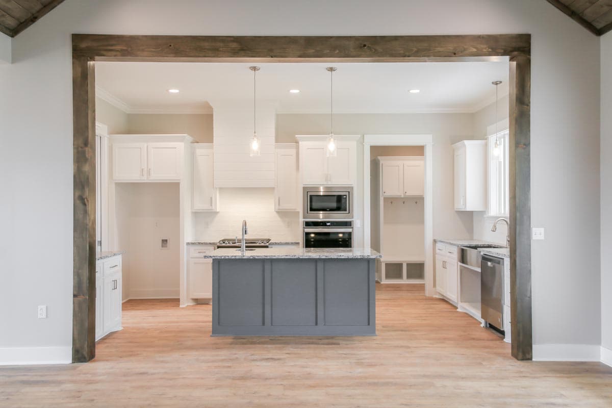 Plan 51868HZ: Open 3-Bed New American Farmhouse with 3-Car Garage - Image #8 - Country, Craftsman, Farmhouse, Modern Farmhouse, New American