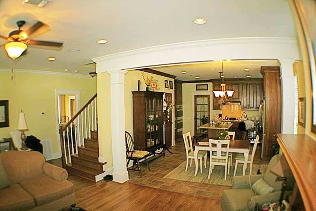Plan 32597WP: Front and Rear Porches - Image #10 - Country, Southern