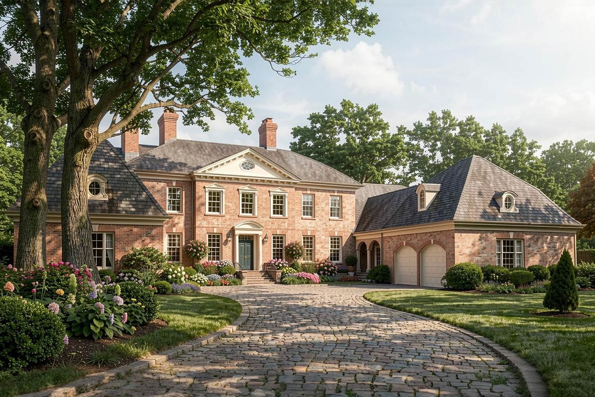 Plan 32607WP: Lovely Georgian Estate Home - Image #1 - Georgian, Traditional