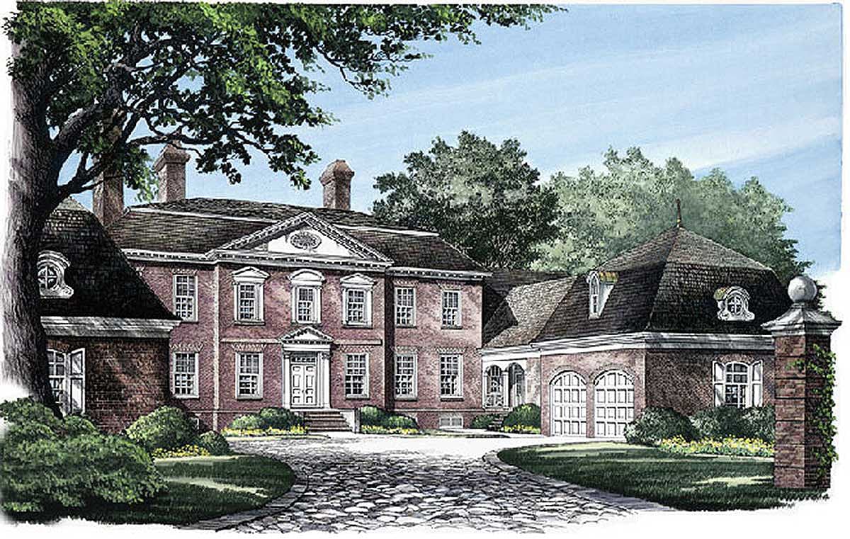 Plan 32607WP: Lovely Georgian Estate Home - Image #17 - Georgian, Traditional