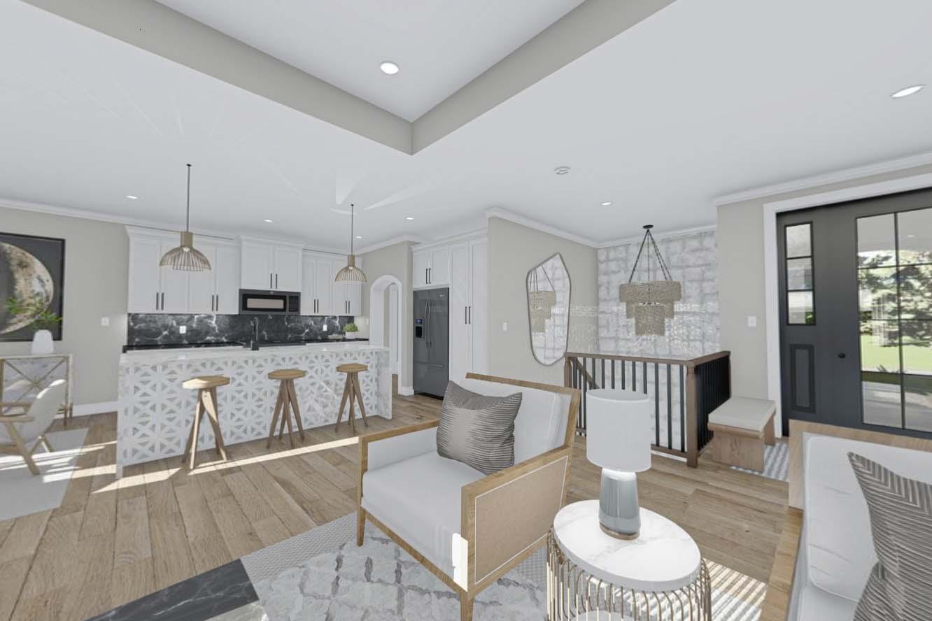 Plan 623019DJ: 1-Story Mediterranean House Plan with Stucco Exterior and a 2-Car Garage - Virtual Tour Cover Image - European, Mediterranean, Ranch, Southern