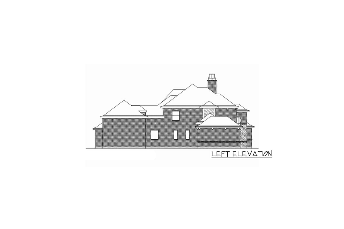 Plan 36663TX: Fantastic 2-Story Home Plan with Split-Bed Layout and Game Room - Image #9