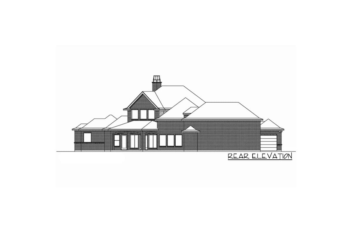 Plan 36663TX: Fantastic 2-Story Home Plan with Split-Bed Layout and Game Room - Image #10