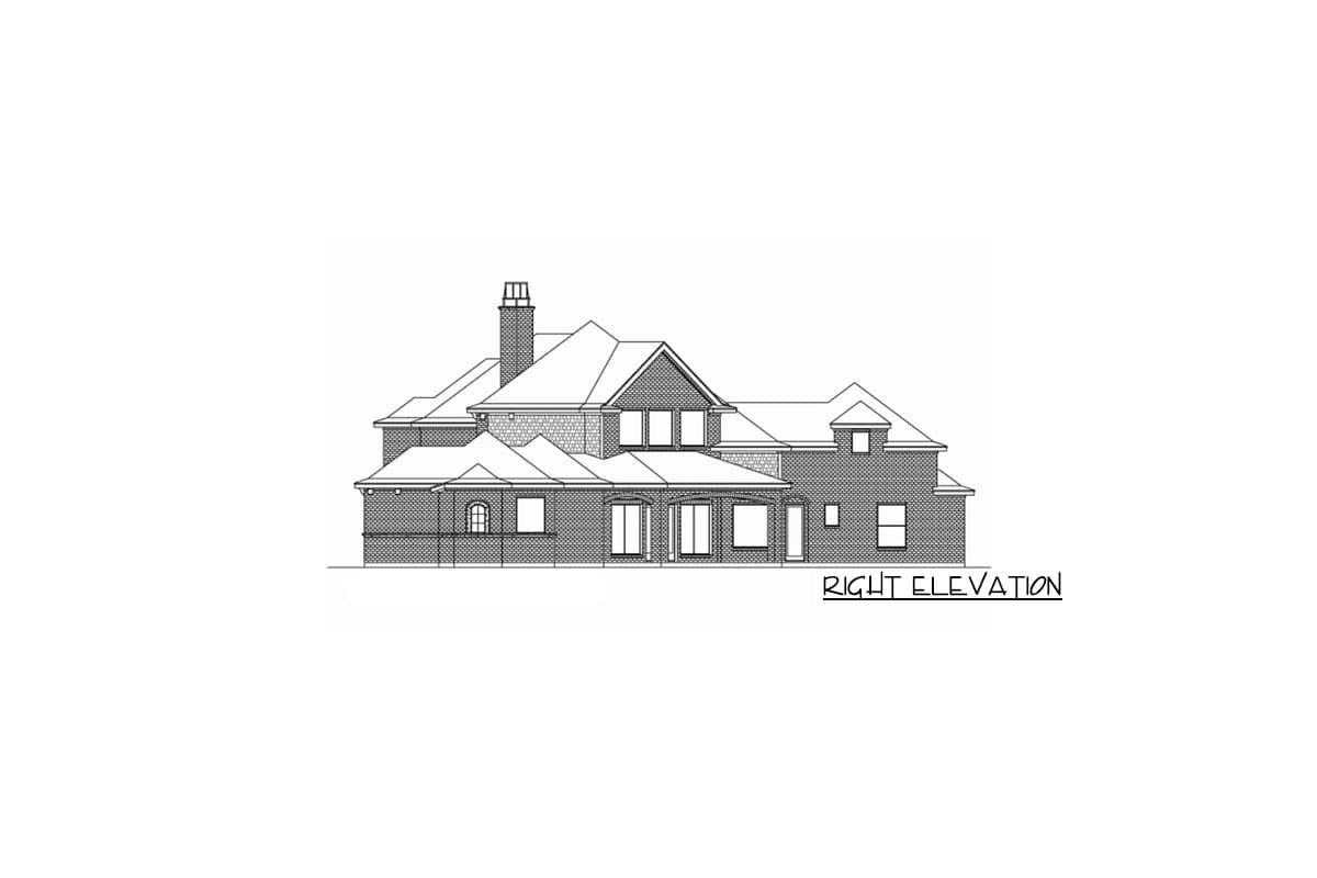 Plan 36663TX: Fantastic 2-Story Home Plan with Split-Bed Layout and Game Room - Image #11