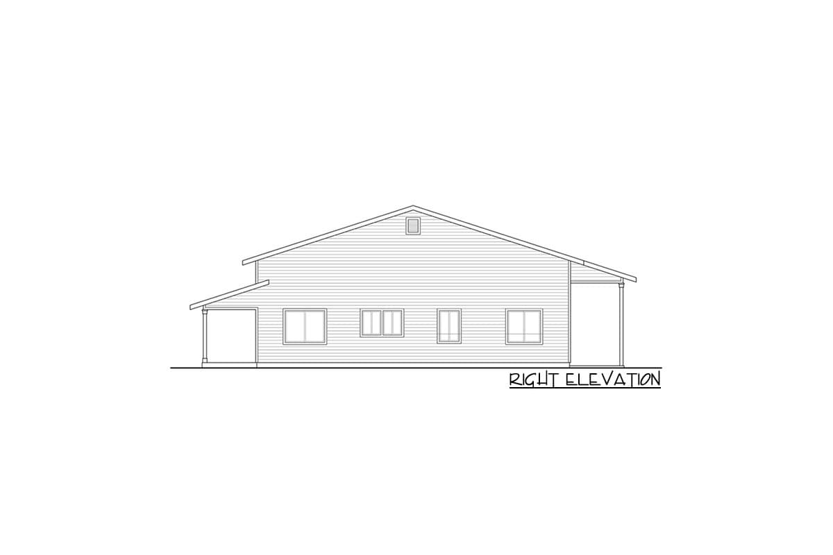 Plan 720067DA: 8-Car Garage with Rec Room and Study - Image #4 - Traditional