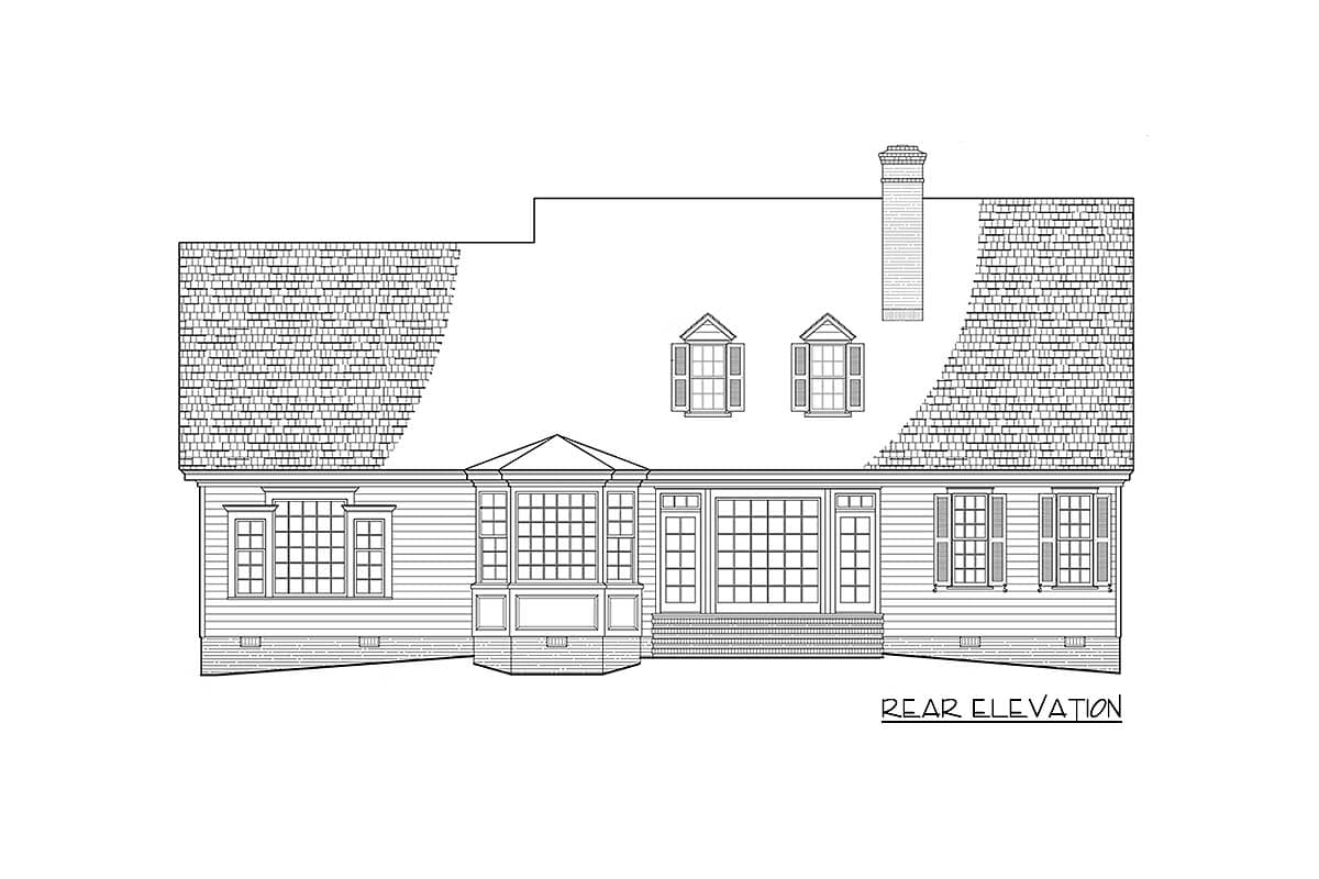 Plan 32644WP: 3 Bed Country Cottage with Bonus Level - Image #5 - Cottage, Country, Farmhouse, Southern