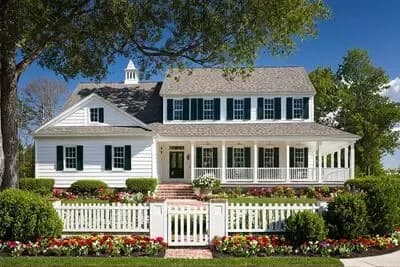 Traditional House Plan with Wrap-Around Porch