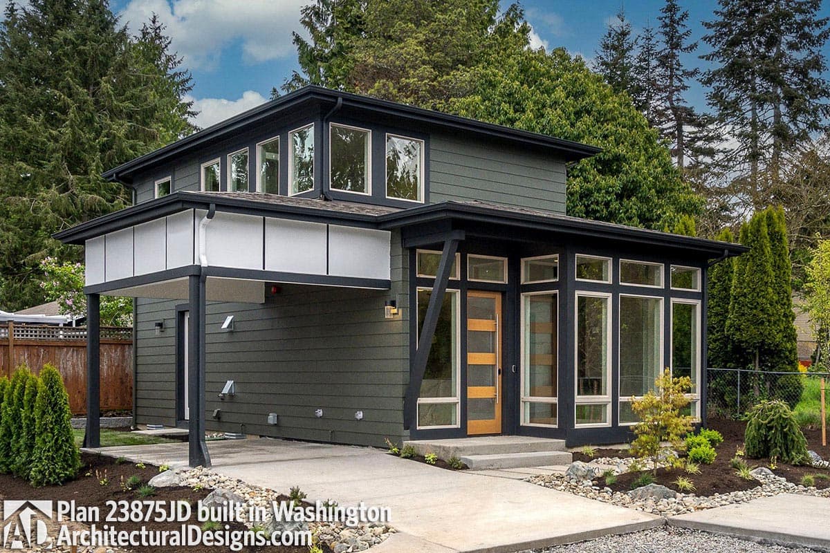 build gallery item - House Plan 23875JD comes to life in Washington