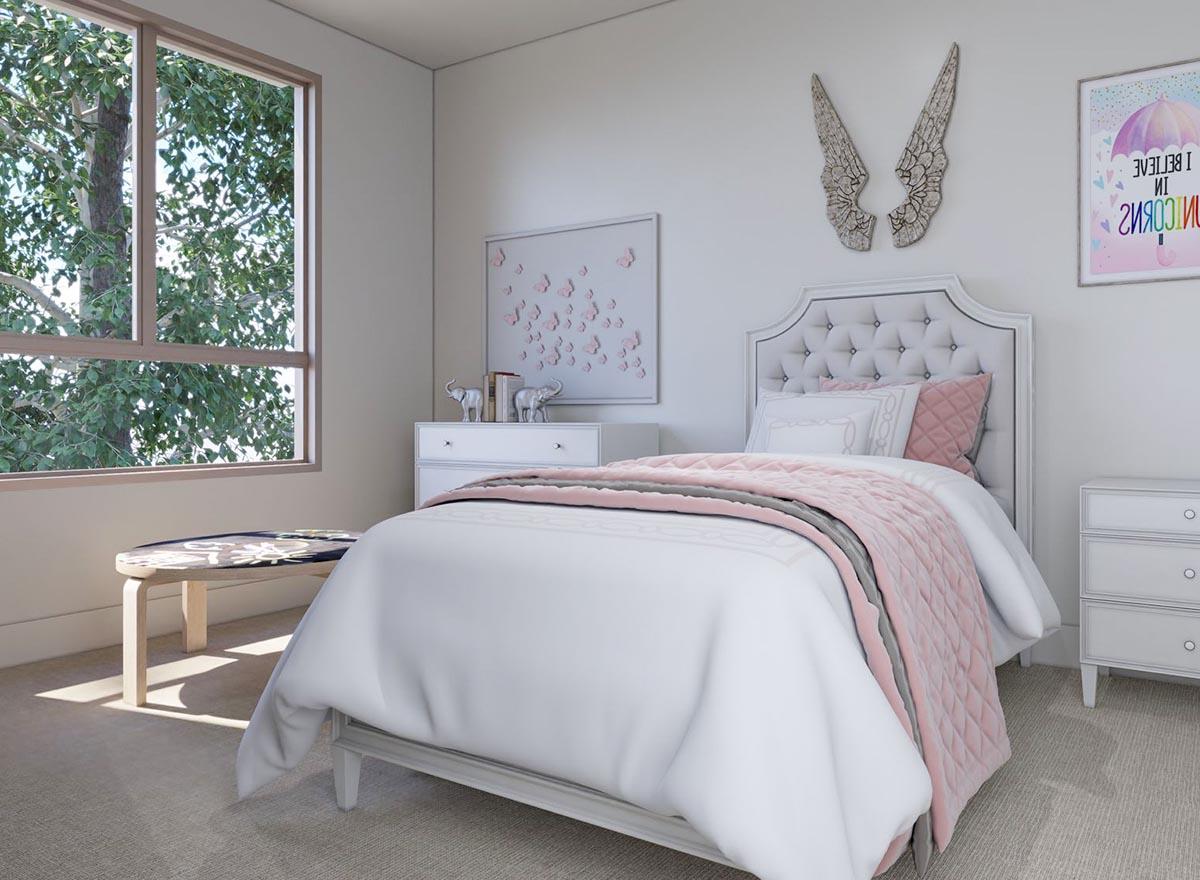 Plan 23880JD: Narrow Contemporary Two-Story Home Plan with Single Garage Bay - 1736 Sq Ft - Image #15 - Contemporary, Modern, Northwest