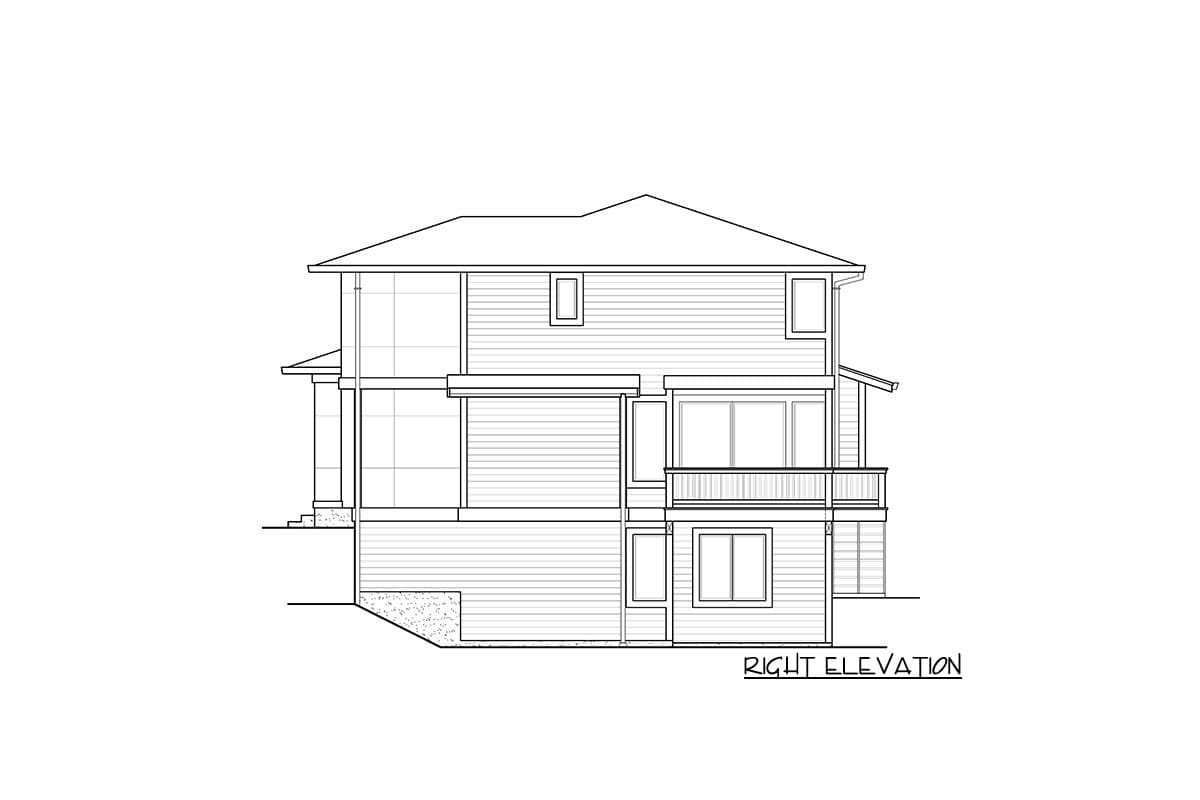 Plan 23883JD: 4-Bed Mountain Craftsman with Bonus Room and Walk-out Basement - Image #9 - Craftsman, Mountain, Northwest, Prairie