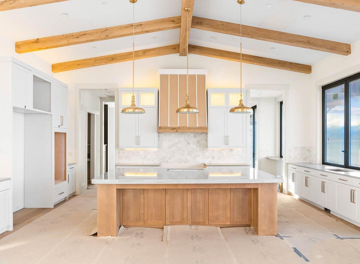 Plan 23895JD: Luxury New American Farmhouse Plan with Tall Ceilings above Great Room - 6589 Sq Ft - Image #15 - Country, Modern Farmhouse, New American, Northwest, Rustic