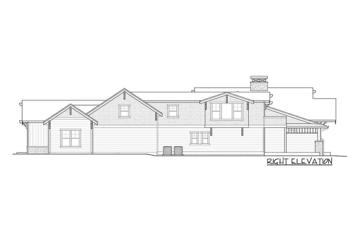 Plan 23902JD: Multi-Gabled Craftsman Home Plan Designed for Indoor Outdoor Living - Image #7 - Craftsman, Mountain, Northwest