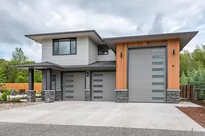 Modern Garage Studio with an RV Bay