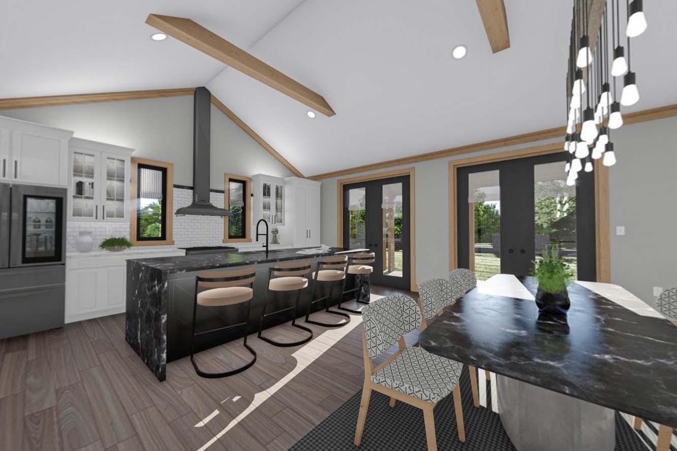 Plan 623022DJ: 5-Bedroom Modern Farmhouse Plan with In-Law Suite and 2-Car Side Garage - 3124 Sq Ft - Virtual Tour Cover Image - Country, Farmhouse, Modern Farmhouse, New American