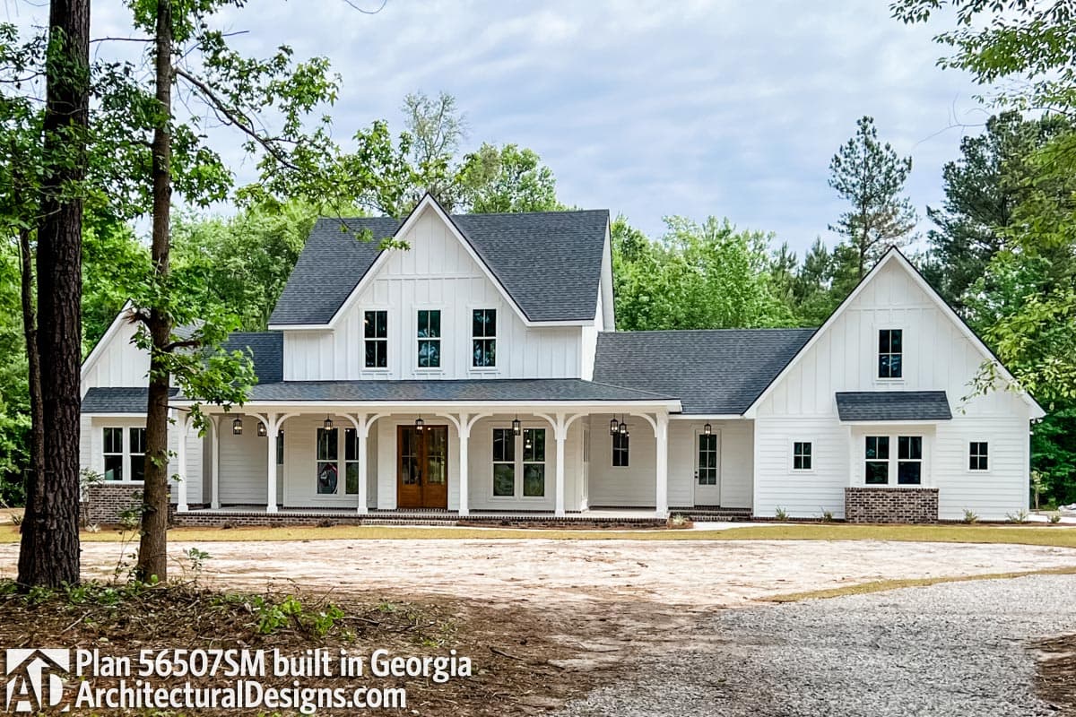build gallery item - House Plan 56507SM Comes to Life in Georgia