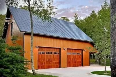 1440 Sq Ft Lift-Friendly Barn-Style Garage with Loft and Drive-Through Bay