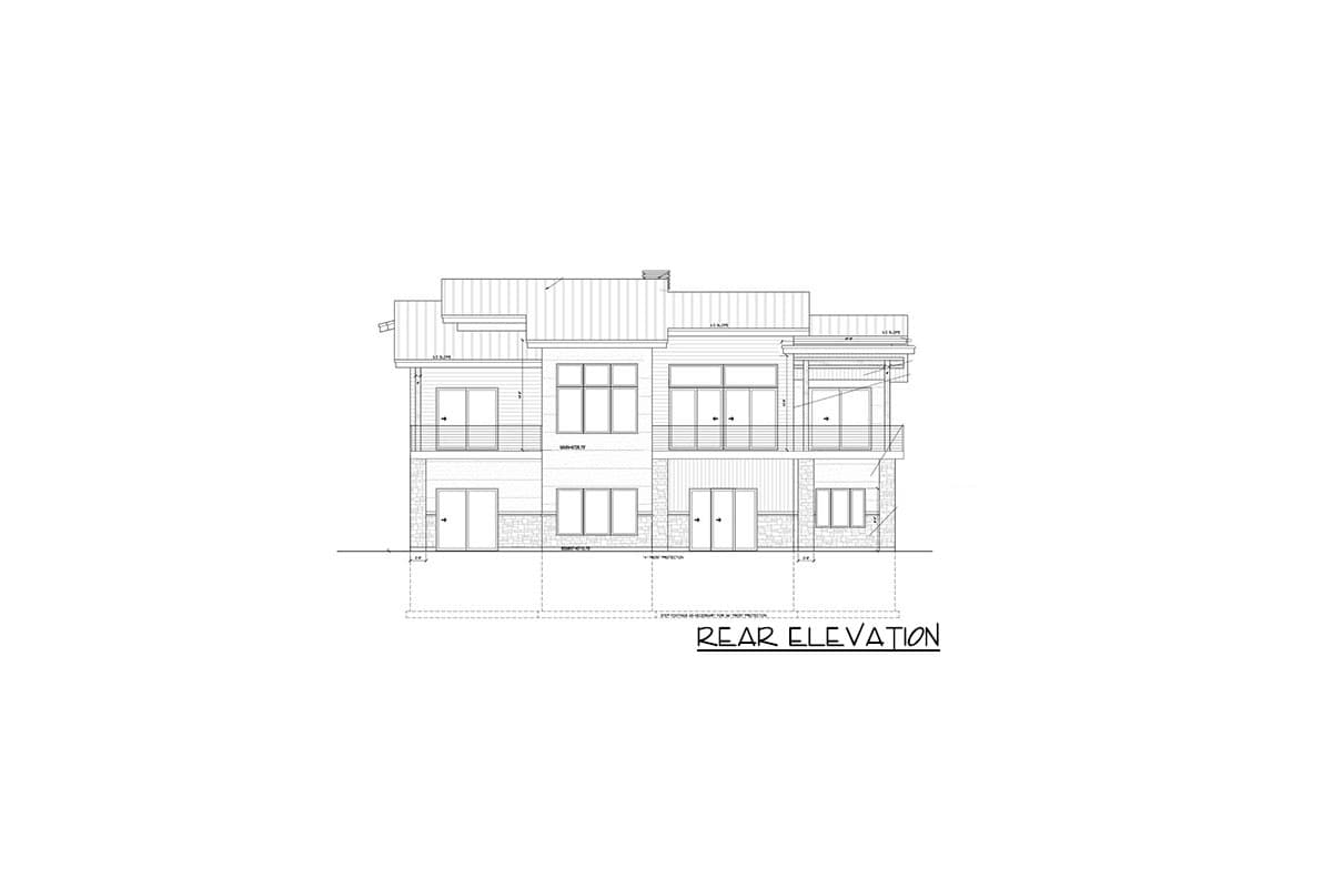 Plan 849000PGE: Contemporary Mountain Home Plan with Walk-out Lower Level - Image #27 - Contemporary, Craftsman, Mountain, New American, Prairie