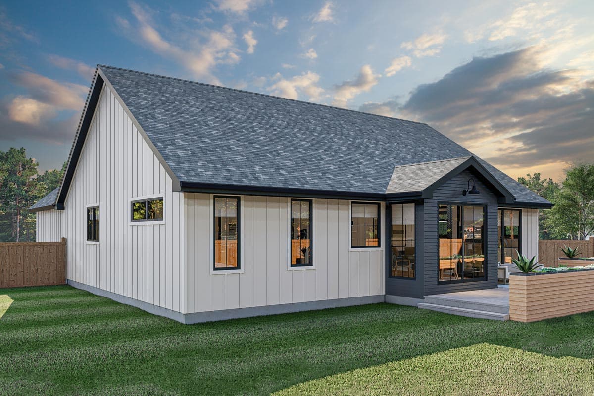 Plan 623023DJ: Affordable 3-Bed 1-Story House Plan with an Open Floor Plan - 1986 Sq Ft - Image #13 - Cottage, Country, Modern Farmhouse, Rustic, Traditional