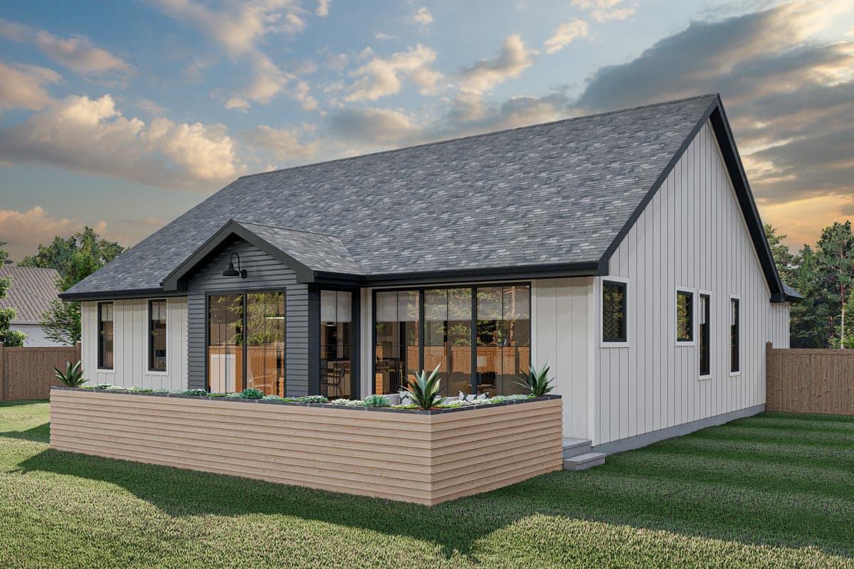 Plan 623023DJ: Affordable 3-Bed 1-Story House Plan with an Open Floor Plan - 1986 Sq Ft - Image #12 - Cottage, Country, Modern Farmhouse, Rustic, Traditional