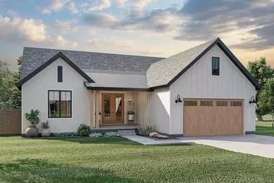 Affordable 3-Bed 1-Story House Plan with an Open Floor Plan - 1986 Sq Ft