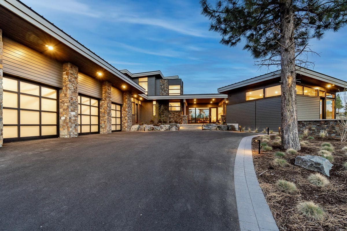 Plan 54243HU: Spacious Contemporary Northwest Home Plan with Glass-enclosed Great Room - Image #12 - Contemporary, Mid Century Modern, Modern, Northwest