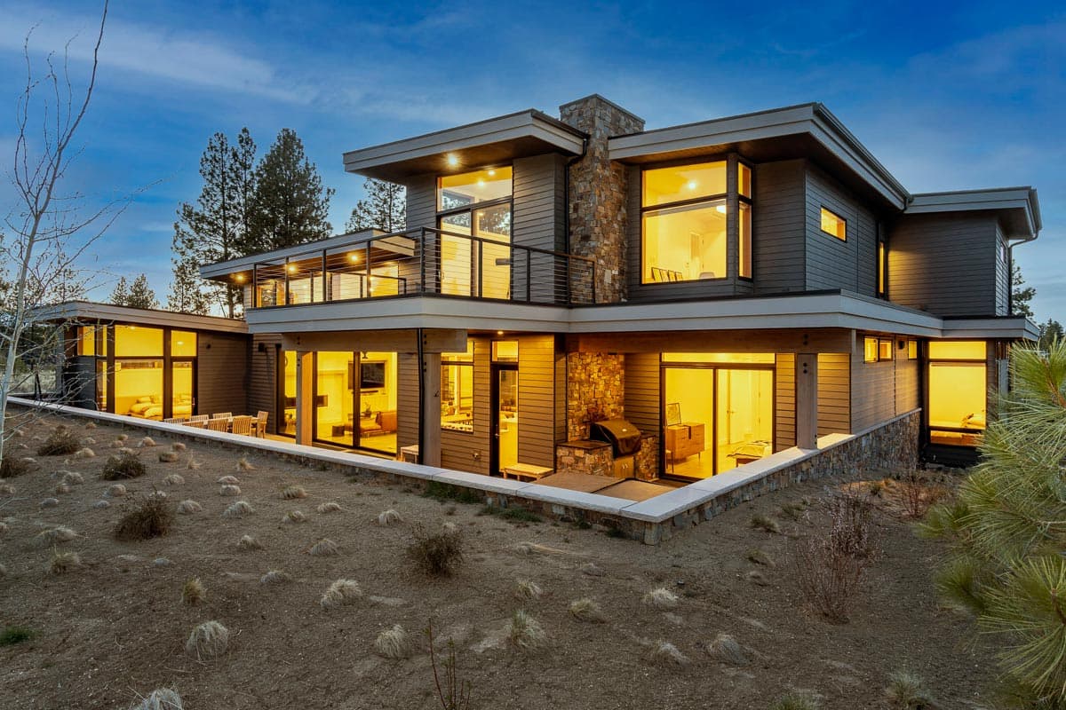 Plan 54243HU: Spacious Contemporary Northwest Home Plan with Glass-enclosed Great Room - Image #15 - Contemporary, Mid Century Modern, Modern, Northwest