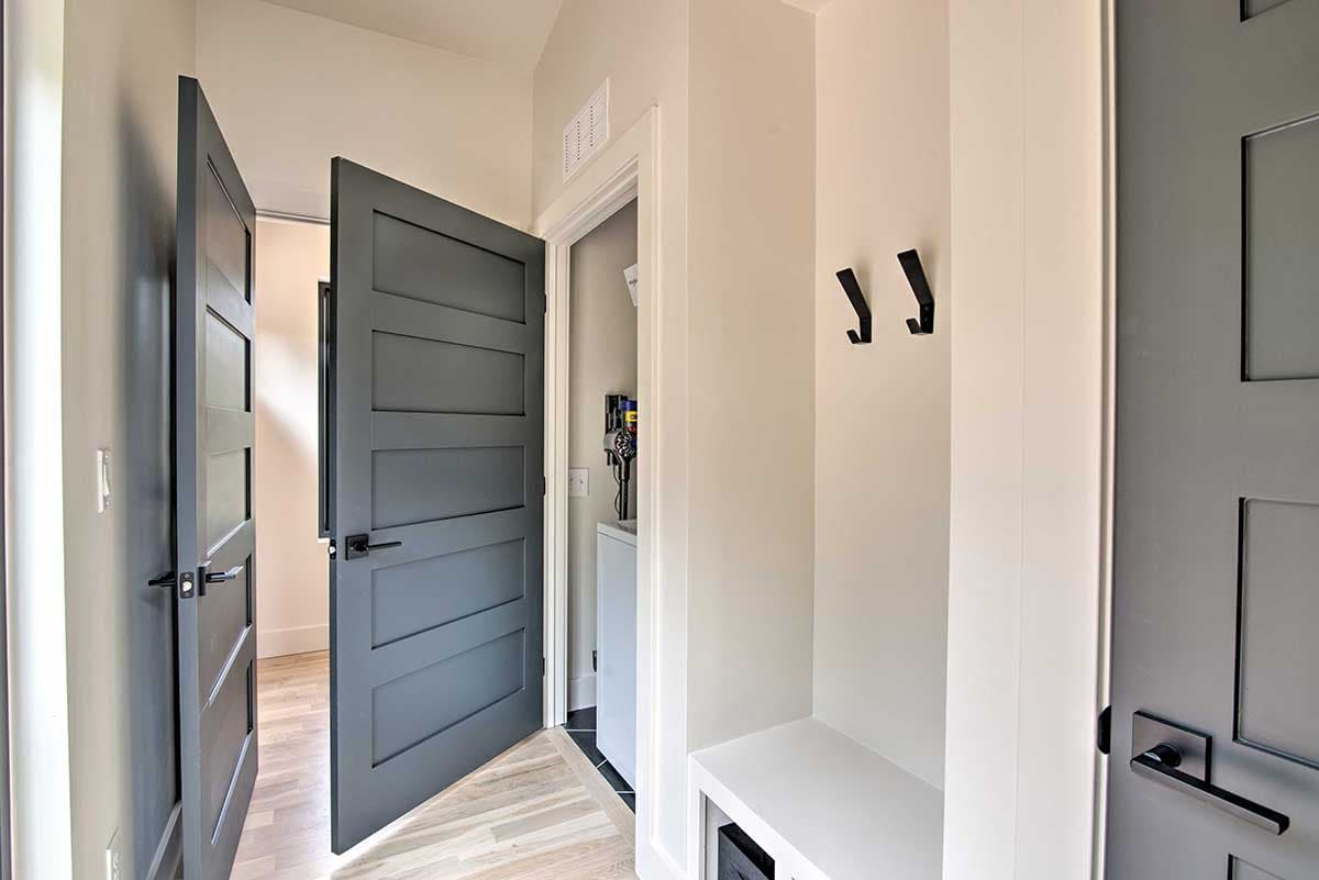 Plan 365012PED: Exclusive Contemporary Garage Apartment for an Up-sloping Lot - Image #18 - Carriage, Mid Century Modern, Modern, Mountain, Vacation
