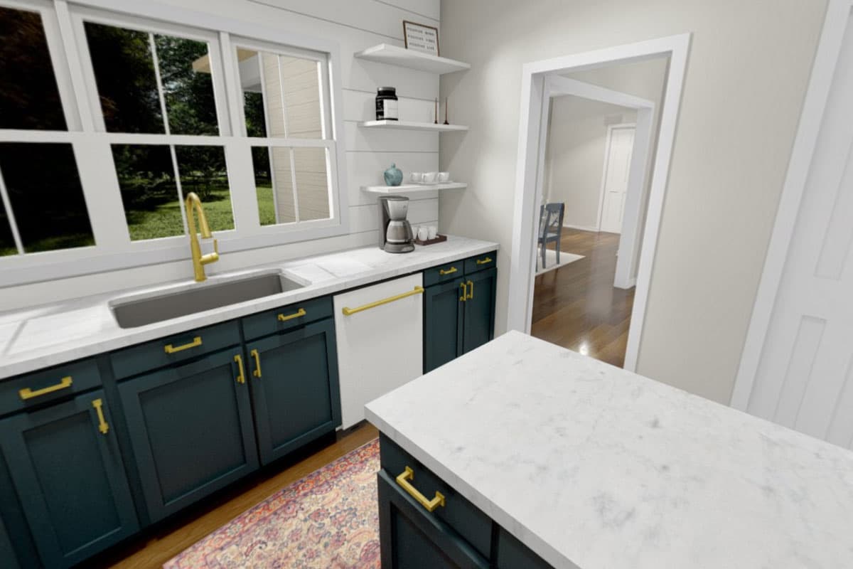 Plan 83615CRW: New American Farmhouse Plan with Main-floor Master Bedroom - Virtual Tour Cover Image - Country, Farmhouse, Modern Farmhouse, New American