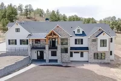 Exclusive Mountain Craftsman Home Plan for the Front Sloping Lot