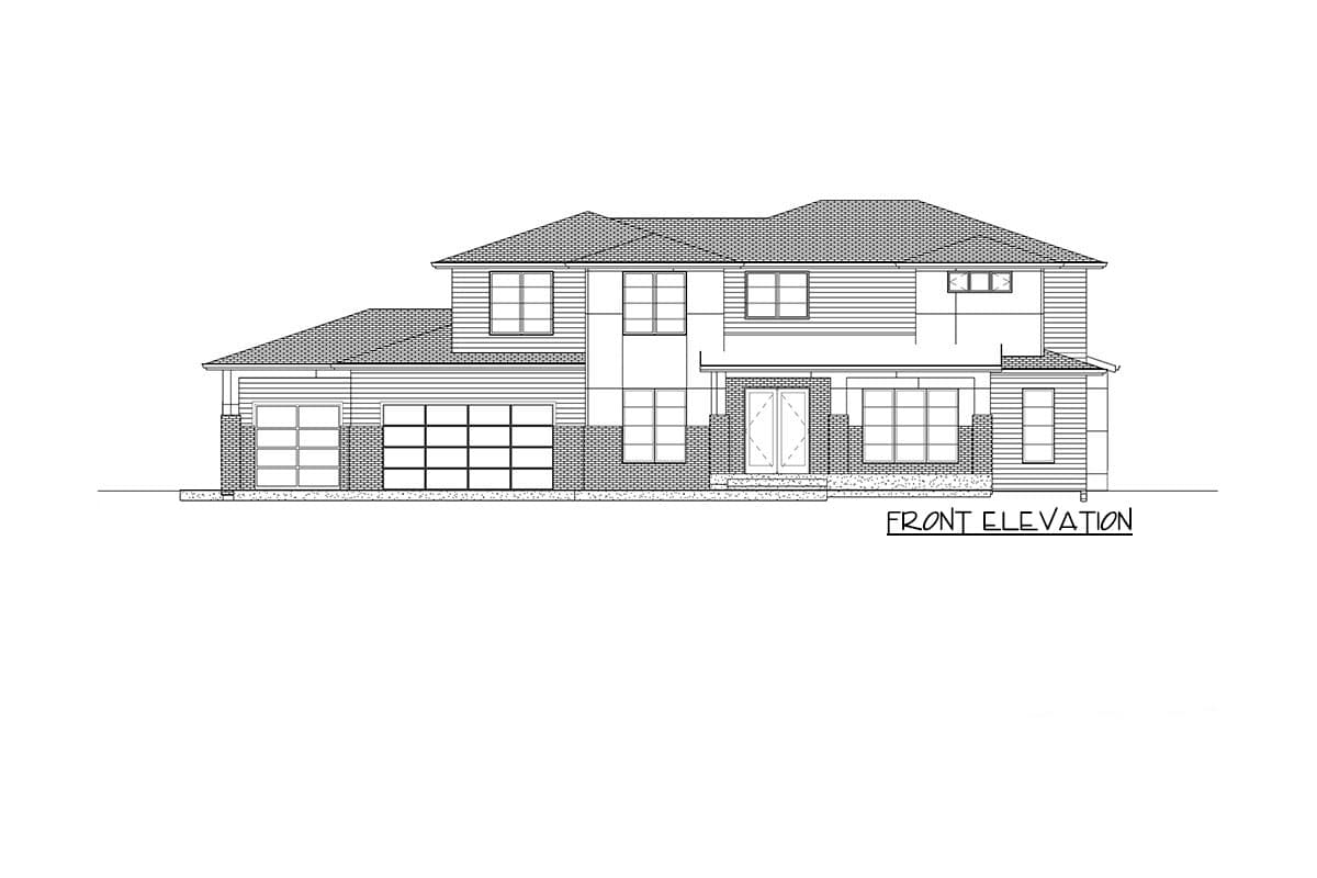 Plan 666119RAF: Spacious Contemporary Northwest Home Plan with Den and Two Master Suites - Image #9 - Contemporary, Modern, Northwest, Prairie