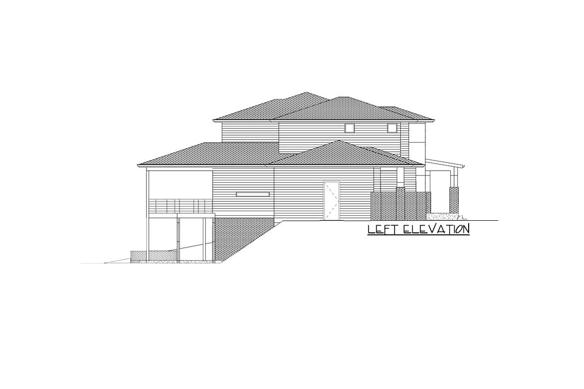 Plan 666119RAF: Spacious Contemporary Northwest Home Plan with Den and Two Master Suites - Image #10 - Contemporary, Modern, Northwest, Prairie
