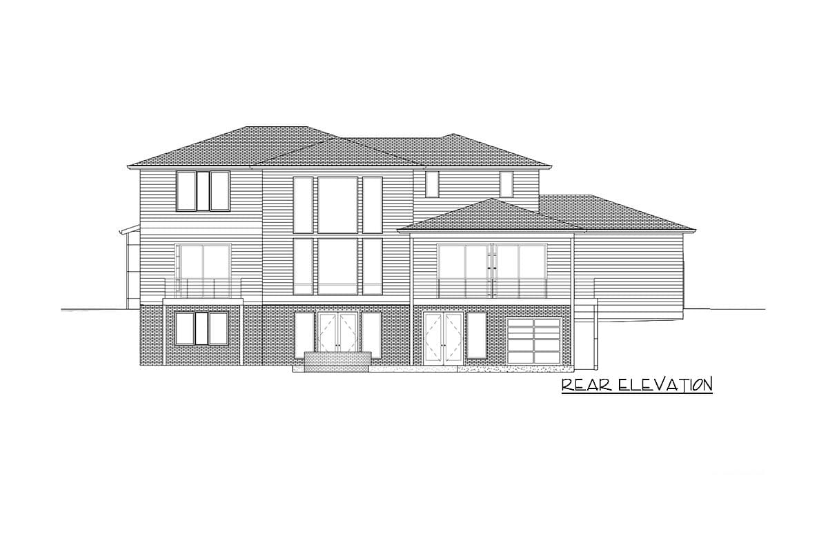 Plan 666119RAF: Spacious Contemporary Northwest Home Plan with Den and Two Master Suites - Image #11 - Contemporary, Modern, Northwest, Prairie