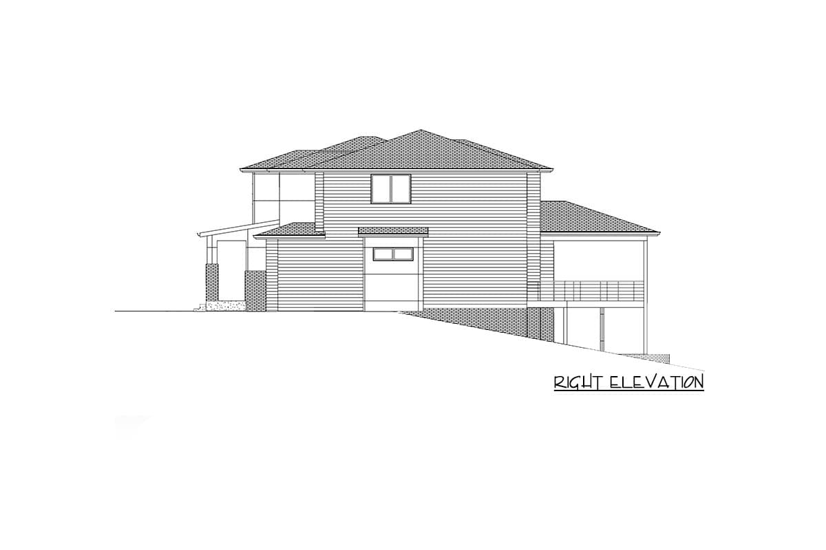 Plan 666119RAF: Spacious Contemporary Northwest Home Plan with Den and Two Master Suites - Image #12 - Contemporary, Modern, Northwest, Prairie