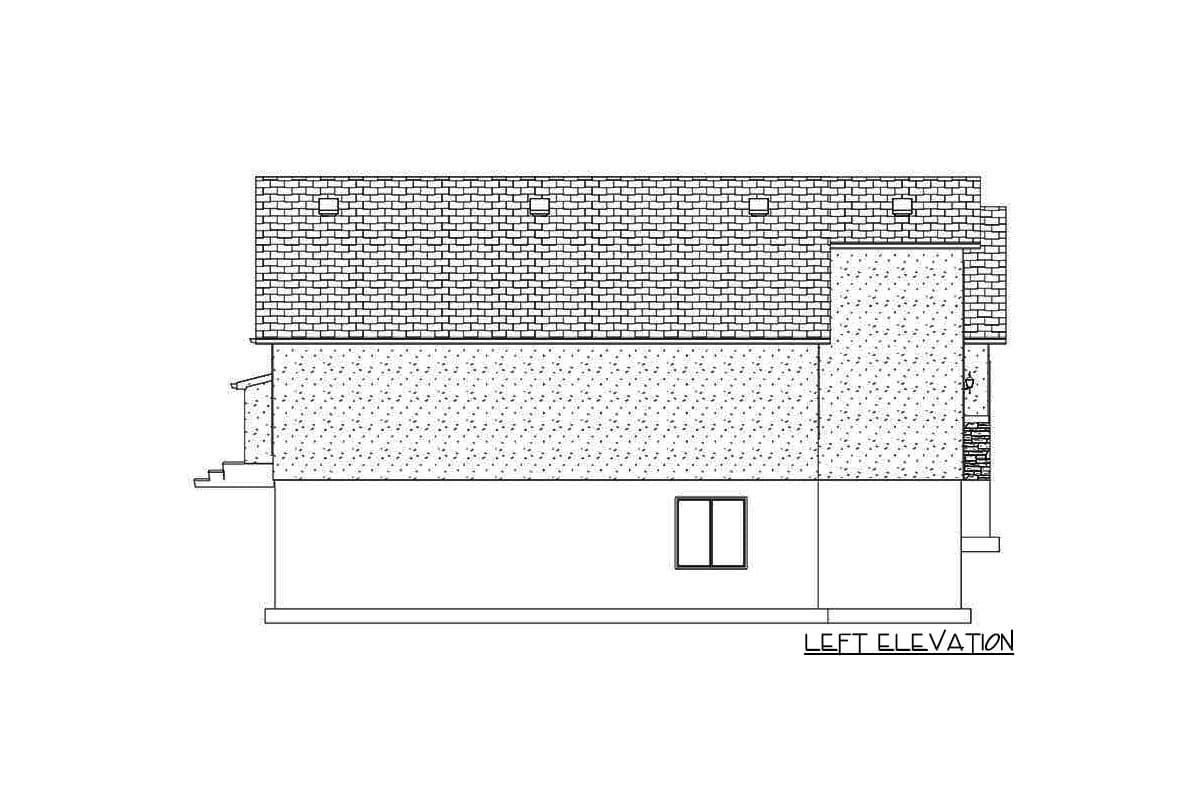 Plan 61387UT: Stone and Stucco-Clad House Plan with Home Office - Image #35 - European, Mediterranean