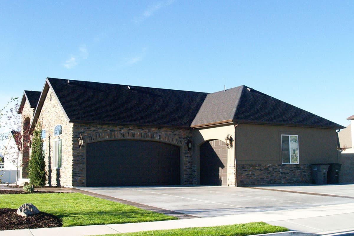 Plan 61387UT: Stone and Stucco-Clad House Plan with Home Office - Image #7 - European, Mediterranean