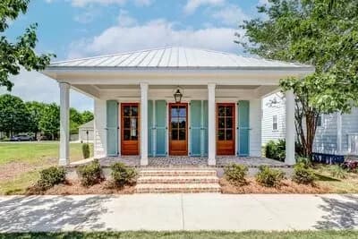 Narrow 3-Bed Southern House Plan with Rear Garage - 1531 Sq Ft