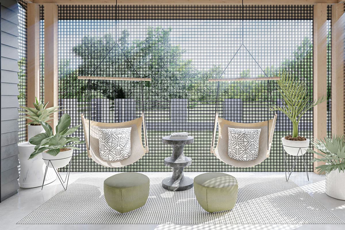 Plan 623025DJ: Modern One-story House Plan with Open Floor Plan Under a Cathedral Ceiling - Image #11 - Contemporary, Mid Century Modern, Modern, Northwest, Ranch