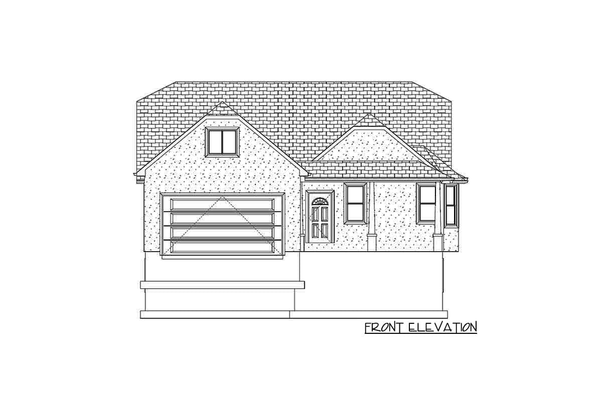 Plan 61388UT: 5-Bed House Plan with Bonus Room and Lower-level ADU  - Image #34 - Mountain, Traditional